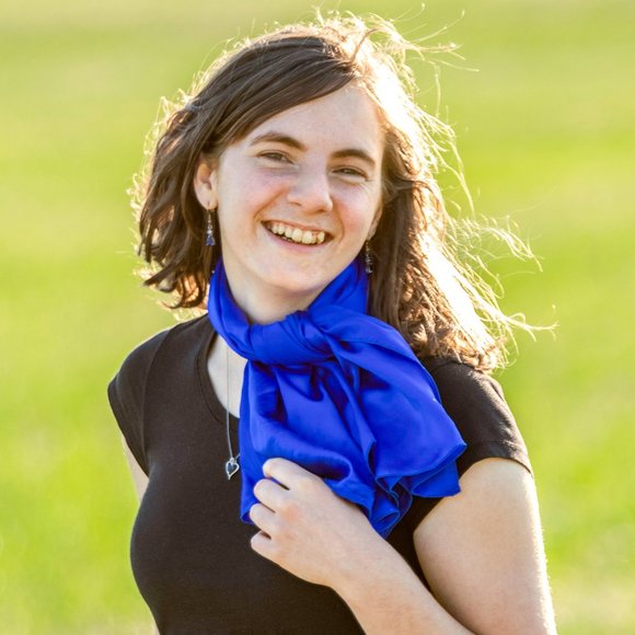 Green Silk Wild Rag Scarf - Picture 5 of 5